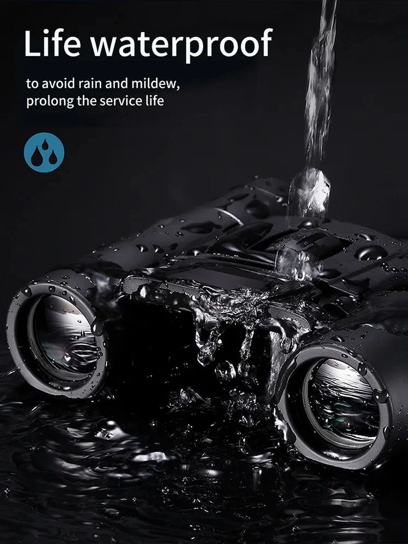 Experience the Outdoors Like Never Before with 900X25 HD Zoom Portable Binoculars - Perfect for Hunting, Camping, and Bird Watching!