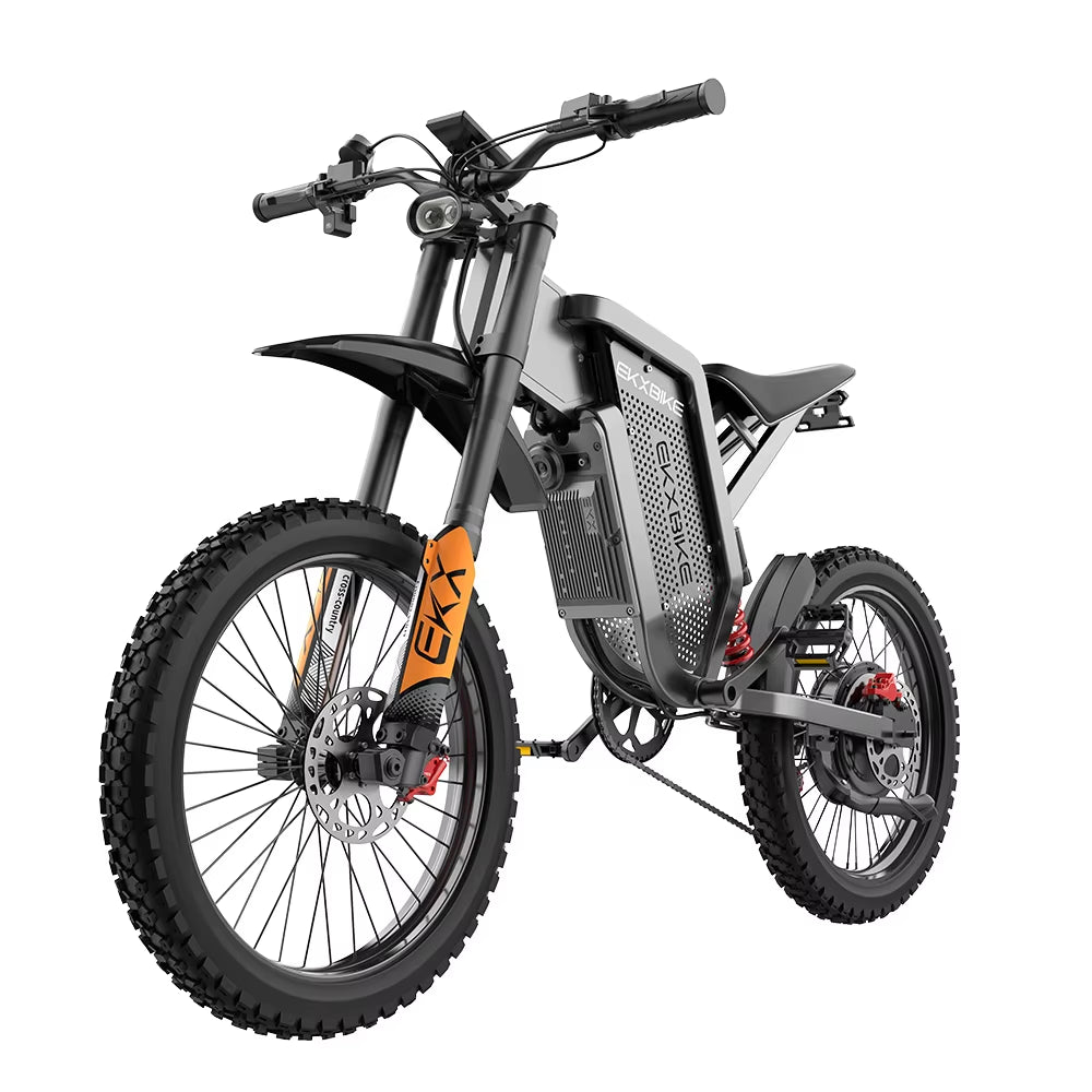 X21 Max Electric Motorcycles Brushless Gearless Motors 30AH Lithium Battery Adult off Road MTB Ebike