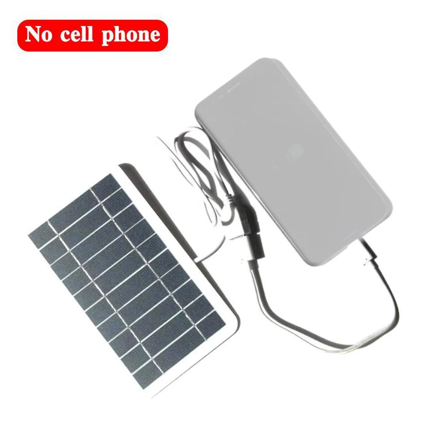 Portable 5V 2W USB Solar Panel Charger - Eco-Friendly Power for Your Mobile Devices