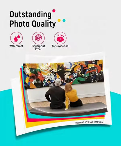 The Ultimate Liene 4x6'' Portable Photo Printer - Capture and Print Memories Instantly with Vibrant Quality