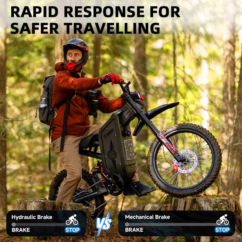 Unleash Adventure with the X2 Pro Electric Motorcycle – 6000W Peak Power, 60V30Ah Battery, and Speeds Up to 85 km/h!