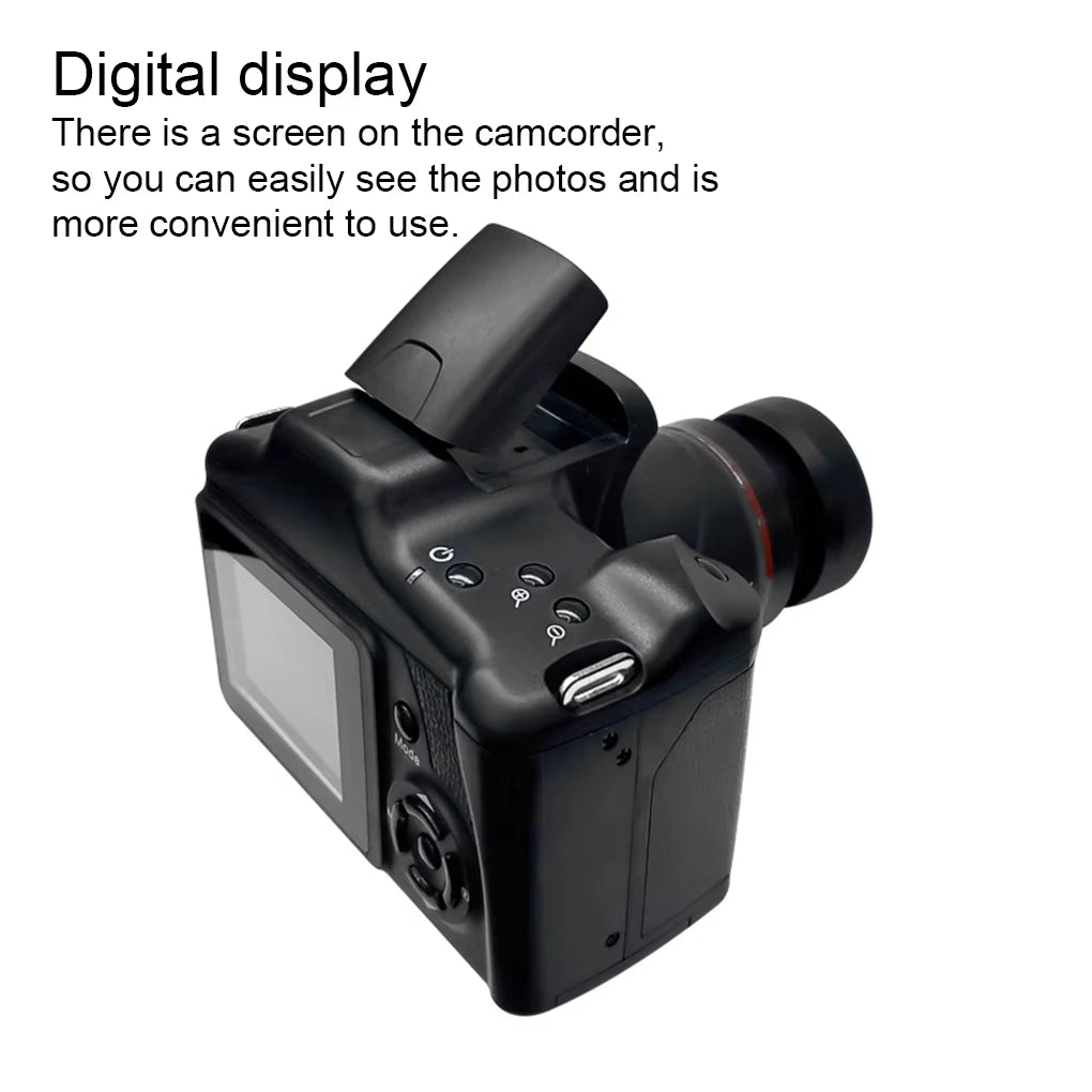 Capture Every Moment with the Professional Digital Display Camera - Perfect for Travel, Hiking, and Photography