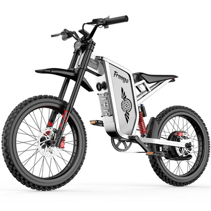 Unleash Adventure with the X2 Pro Electric Motorcycle – 6000W Peak Power, 60V30Ah Battery, and Speeds Up to 85 km/h!