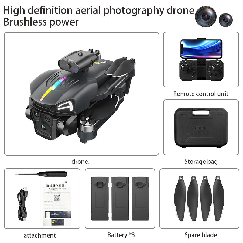 Capture Stunning Aerial Views with the C15 Three Cameras 4K HD Drone for Photography Enthusiasts