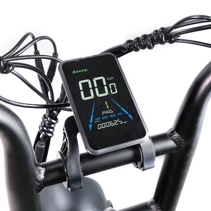 Experience Adventure with the T6 Electric Motorcycle: Powerful 750W Brushless Motor, 48V Lithium Battery, and Off-Road Capability!