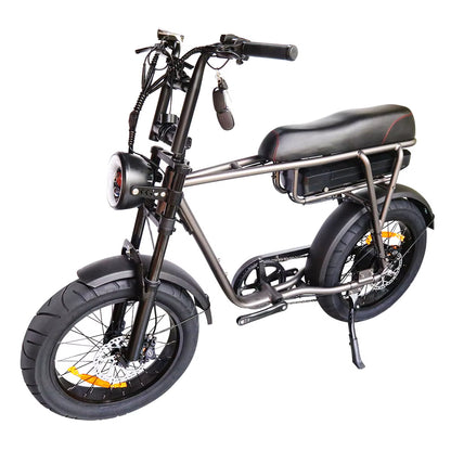 Experience Adventure with the T6 Electric Motorcycle: Powerful 750W Brushless Motor, 48V Lithium Battery, and Off-Road Capability!