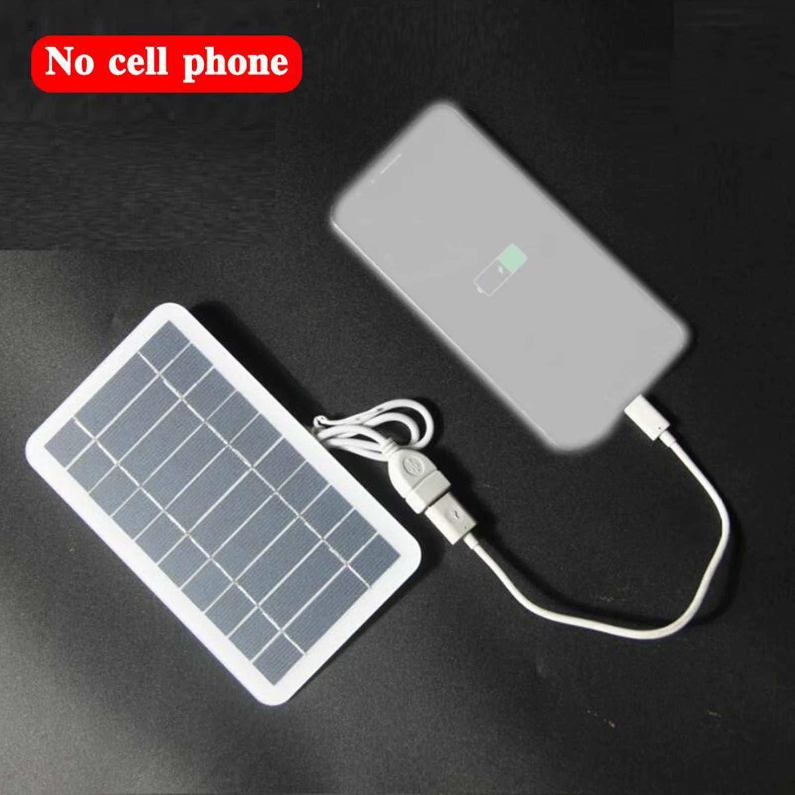 Portable 5V 2W USB Solar Panel Charger - Eco-Friendly Power for Your Mobile Devices