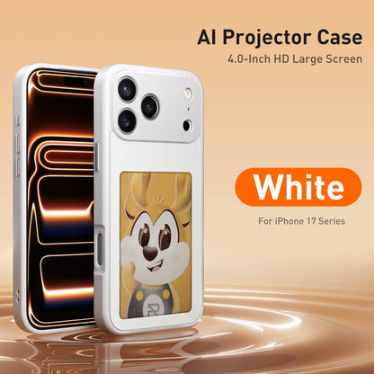 Customizable Smart NFC E-Ink Phone Case for iPhone 17 Pro Max - Stylish, Shockproof Protection with DIY Projection Features