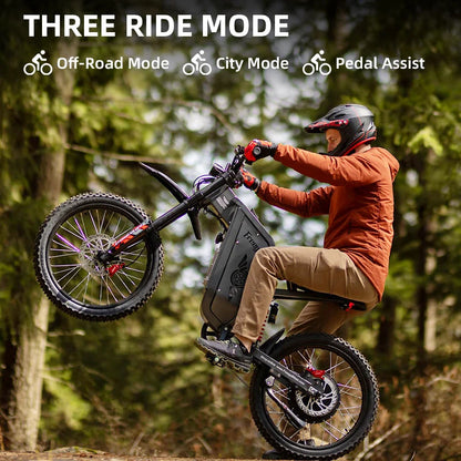 Unleash Adventure with the X2 Pro Electric Motorcycle – 6000W Peak Power, 60V30Ah Battery, and Speeds Up to 85 km/h!