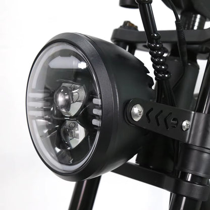 Experience Adventure with the T6 Electric Motorcycle: Powerful 750W Brushless Motor, 48V Lithium Battery, and Off-Road Capability!