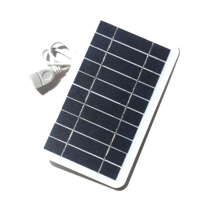 Portable 5V 2W USB Solar Panel Charger - Eco-Friendly Power for Your Mobile Devices
