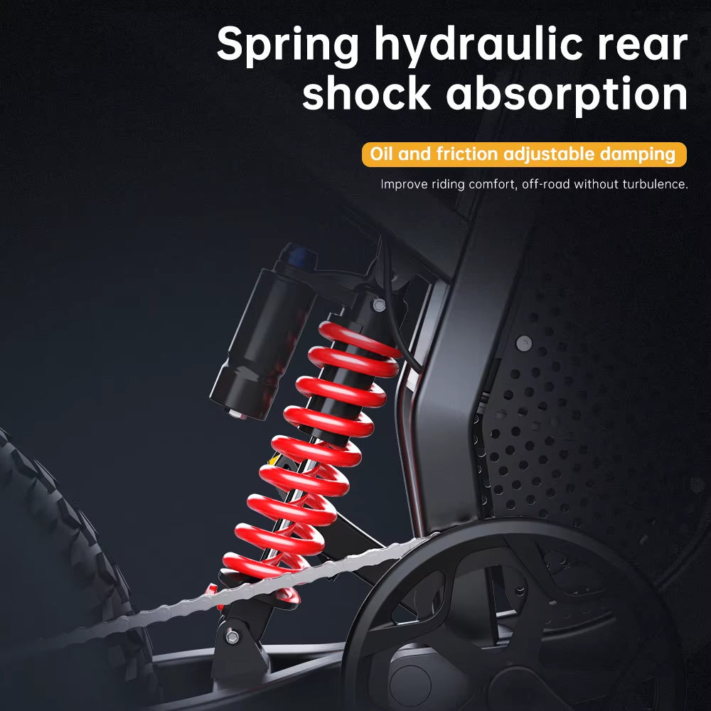 Experience the Thrill of Adventure with the X21 Electric Bike - Powerful 2000W Motor, 48V35AH Samsung Battery, and All-Terrain Capability!