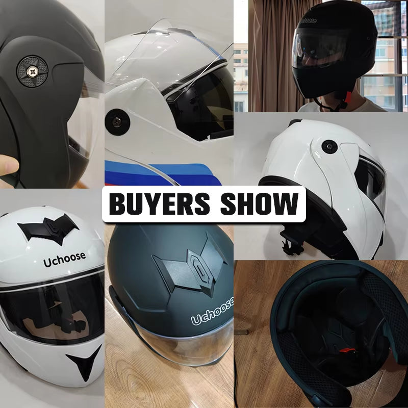 Premium DOT Certified Modular Flip-Up Motorcycle Helmet with Double Lens Visor - Unisex Safety Gear