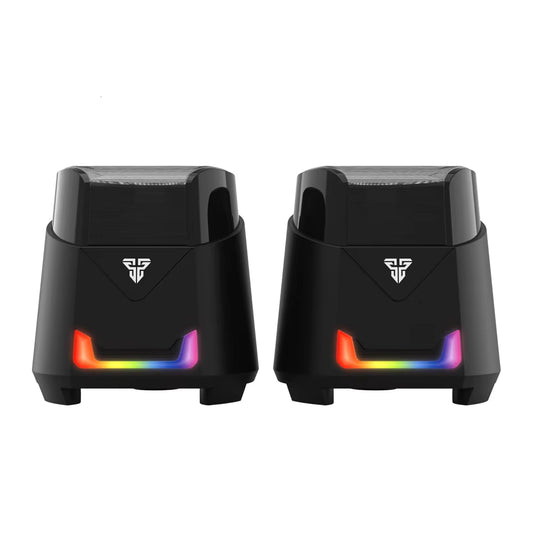 Elevate Your Gaming Experience with HELLSCREAM GS205 RGB Mini Wired Speakers for PC and Laptop